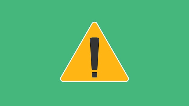 Signo de triángulo de advertencia