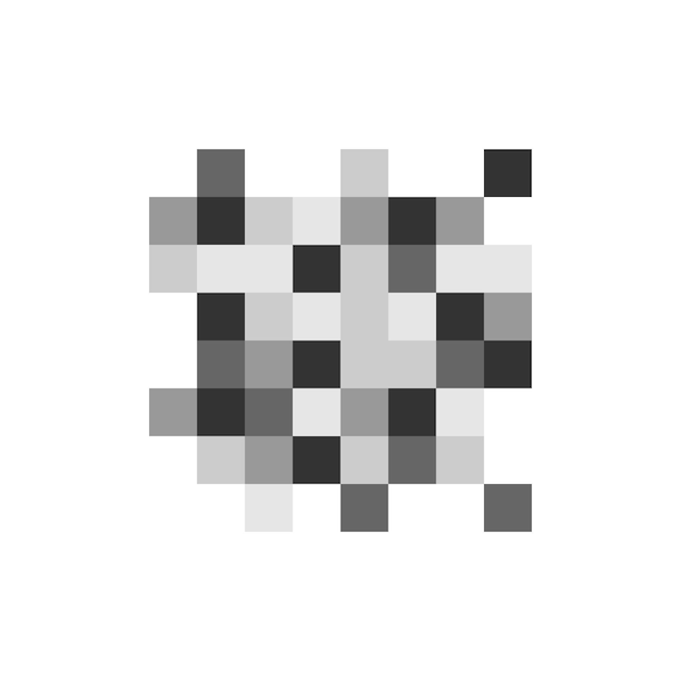 Signos censurados de píxeles aislados sobre fondo blanco Ilustración vectorial