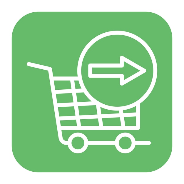 Sigue comprando imagen vectorial de icono Se puede utilizar para el comercio electrónico de juegos
