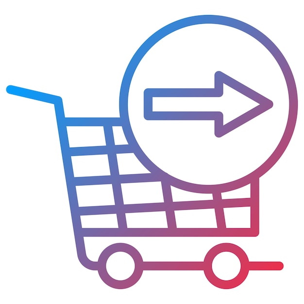 Sigue comprando imagen vectorial de icono Se puede utilizar para el comercio electrónico de juegos