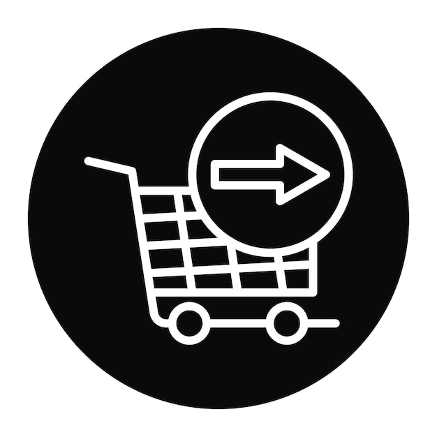 Sigue comprando imagen vectorial de icono Se puede utilizar para el comercio electrónico de juegos