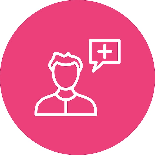 Sigue la ilustración del icono vectorial del conjunto de iconos de habilidades para la vida