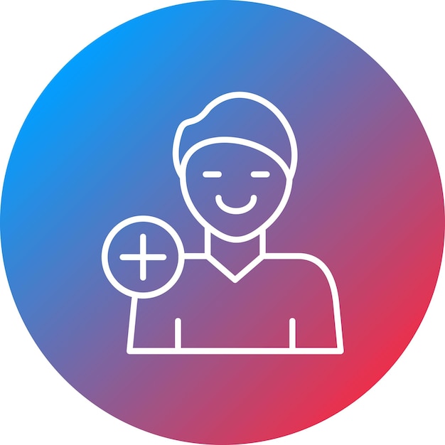 Sigue la imagen vectorial del icono Se puede utilizar para las habilidades de la vida
