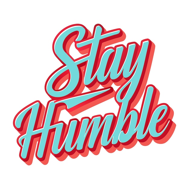 Sigue siendo una tipografía humilde en blanco.