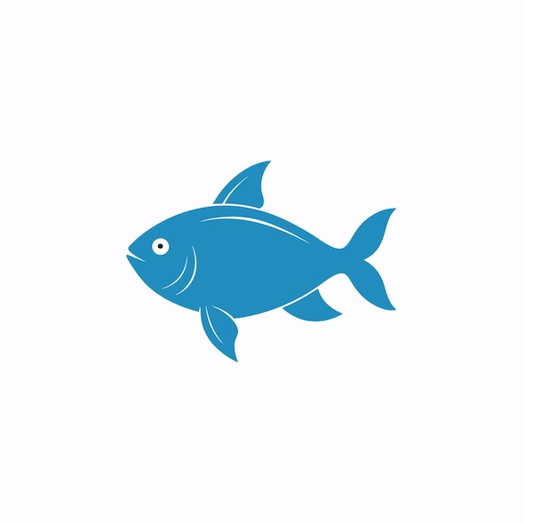Silhuetas vectoriales de peces vibrantes Imagen de peces coloridos de alta calidad para diseño gráfico