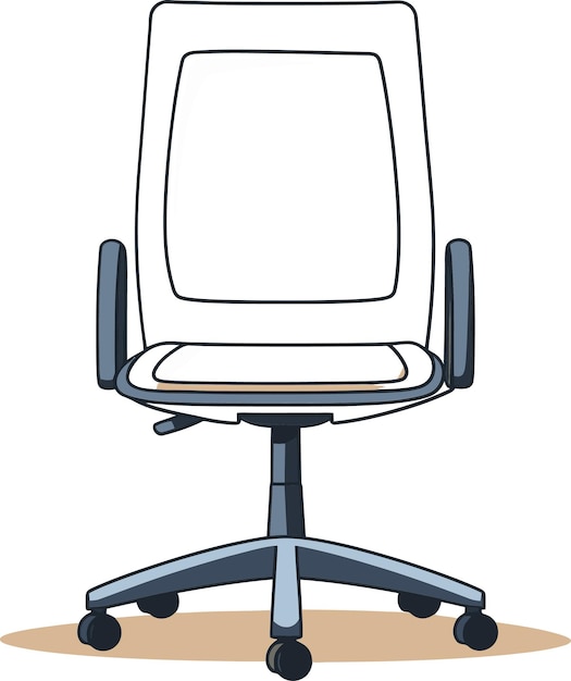 Silla ilustrada de tacón alto vectorial asiento de moda sillón de globo vectorializado silla de diseño caprichoso co