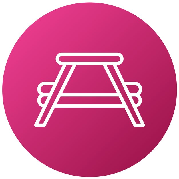una silla rosa y blanca con un fondo rosa