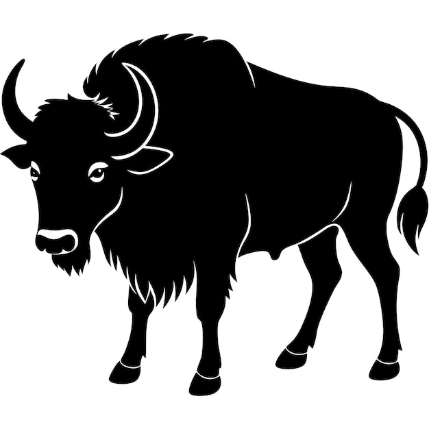 Silueta del bisonte