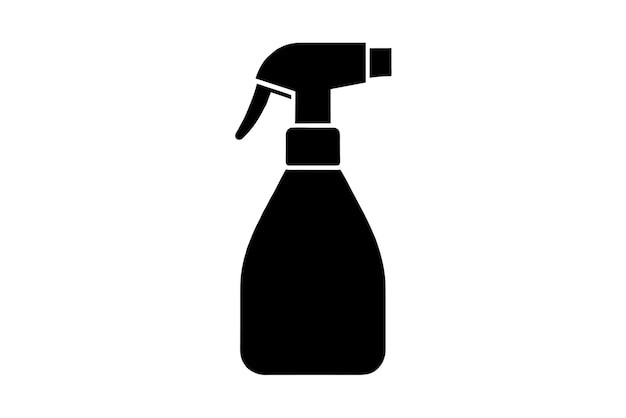 silueta de la botella de pulverización