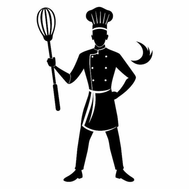 La silueta del chef