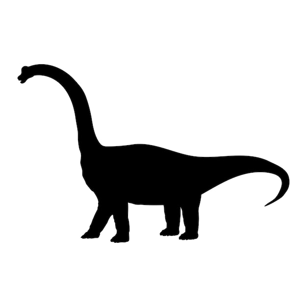 La silueta del dinosaurio El monograma del dinosaurio Las razas vectoriales