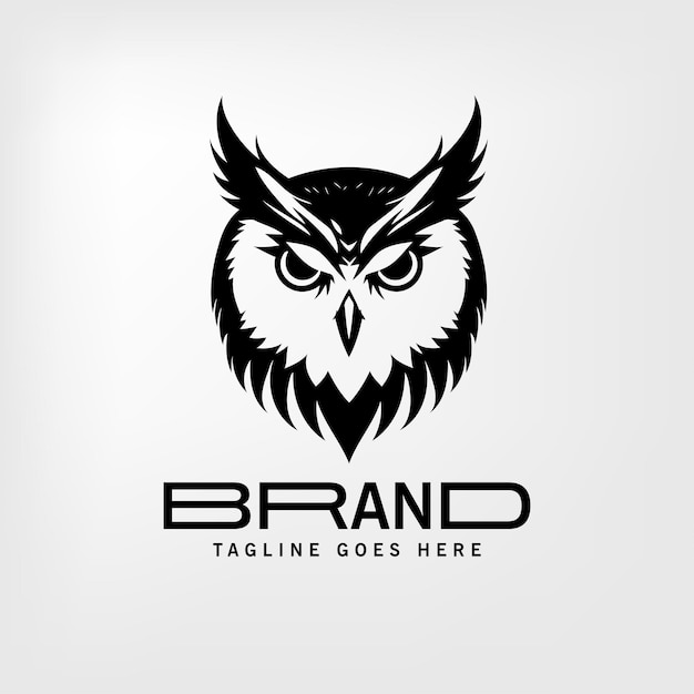 silueta del diseño del logotipo vectorial