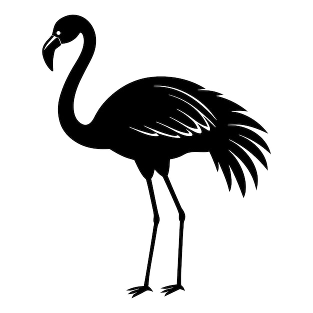 Silueta del flamenco