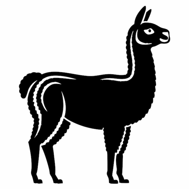 La silueta de la llama