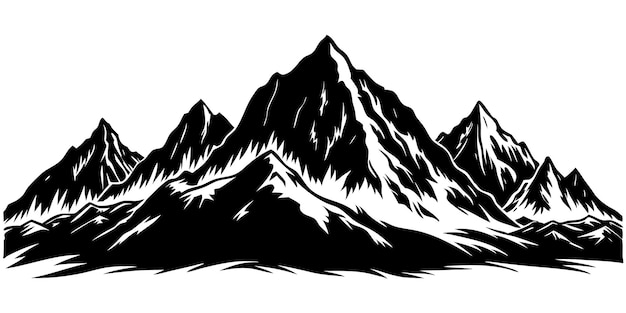 La silueta de la majestuosa cordillera