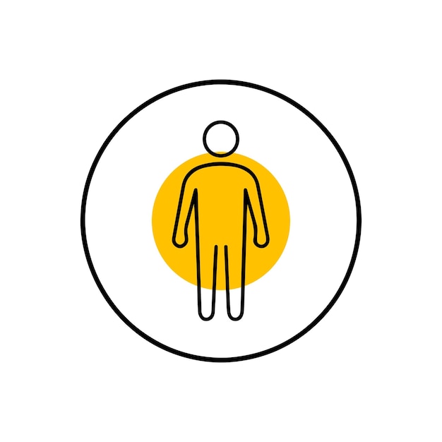 Silueta de una mujer Ilustración vectorial