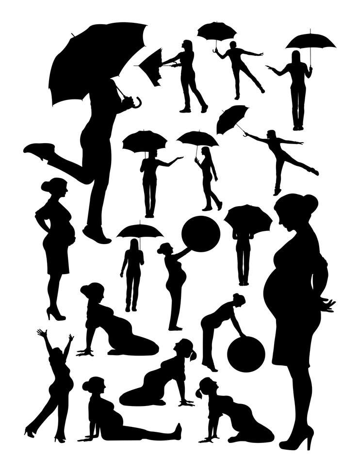 Silueta de mujer