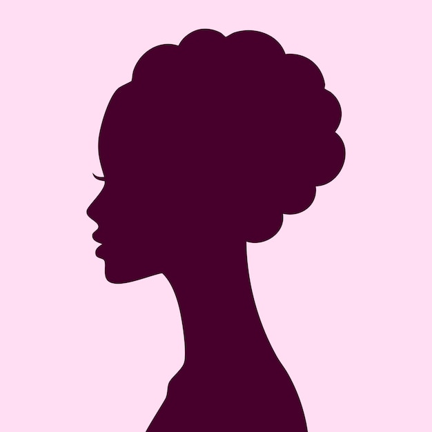 silueta de mujer