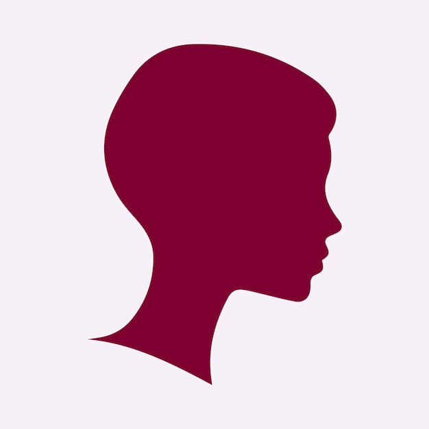 silueta de la mujer