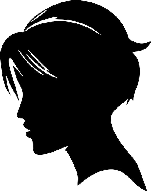 silueta de mujer