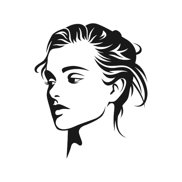 silueta de mujer