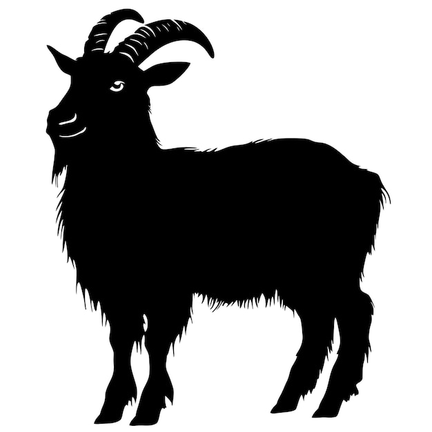 silueta negra de un Cesky Fousek
