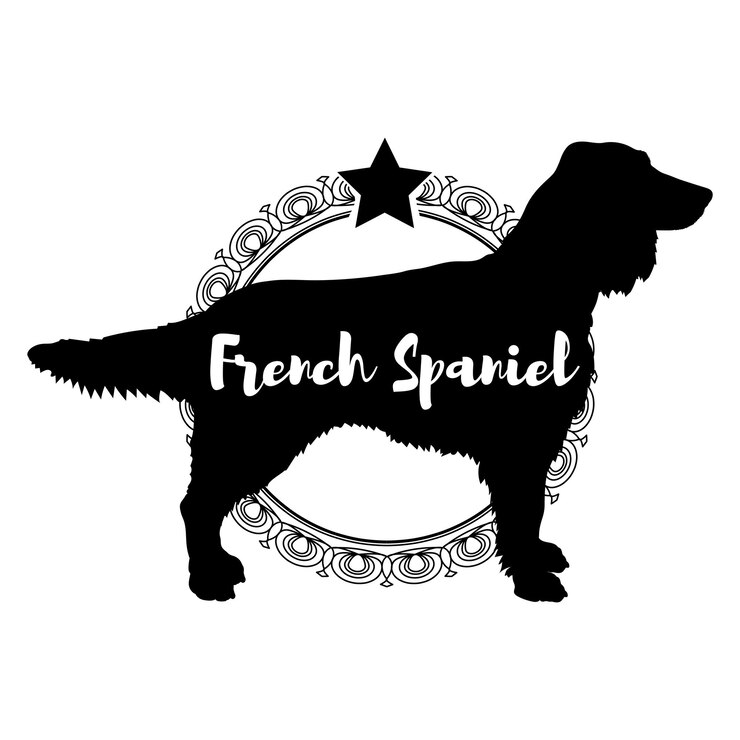 Vector silueta de perro perro razas de perro logo vector silueta diseño de logo animal ilustración icono