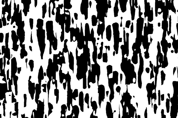silueta de textura grunge negra en fondo blanco puro imagen vectorial para la textura de fondo