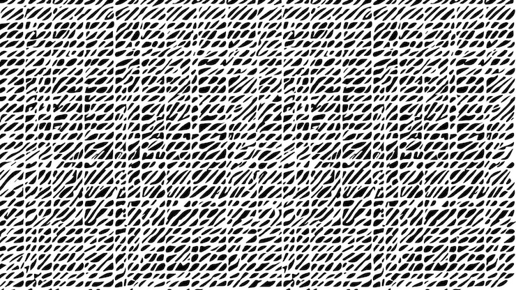 Vector silueta de textura negra aislada sobre fondo blanco capa superpuesta elemento de diseño