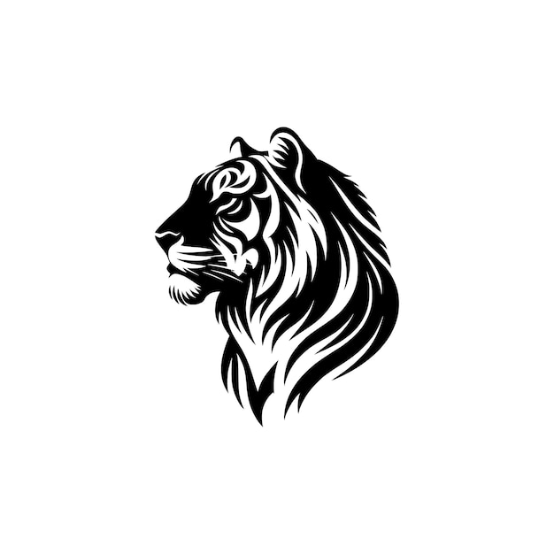 silueta de un tigre
