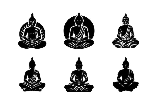 Las siluetas de Buda