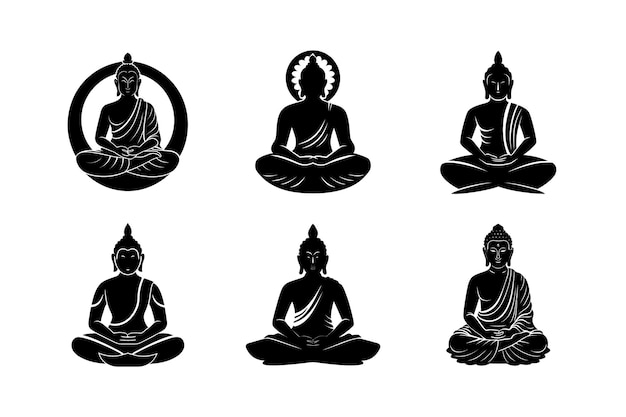 Las siluetas de Buda