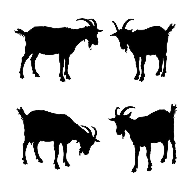 Siluetas de cabra