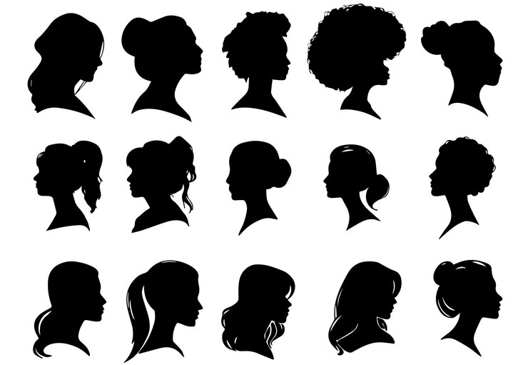 siluetas de mujeres
