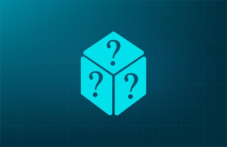 Vector símbolo de apoyo a las preguntas y respuestas ilustración vectorial sobre fondo azul eps 10