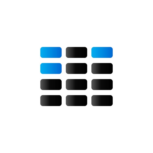 Símbolo de audio en color de tono de dúo transmisión de datos de música de computadora