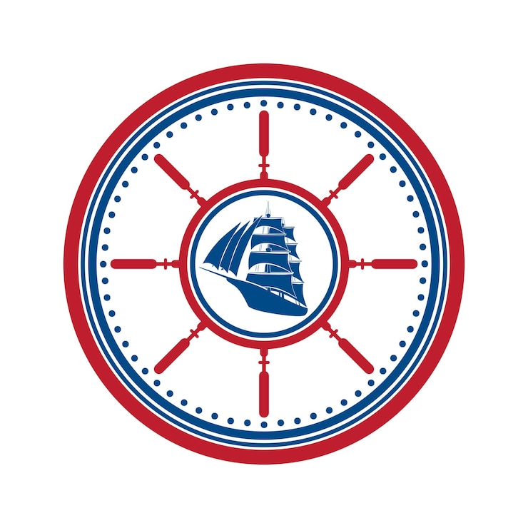 Vector símbolo de barco aislado