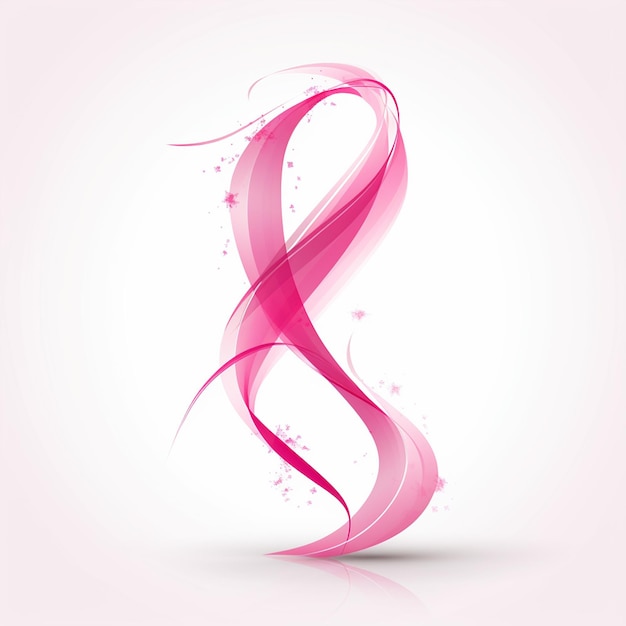 Símbolo de cinta delgada de tolerancia para la sobreviviente de cáncer de mama cinta rosada para el árbol