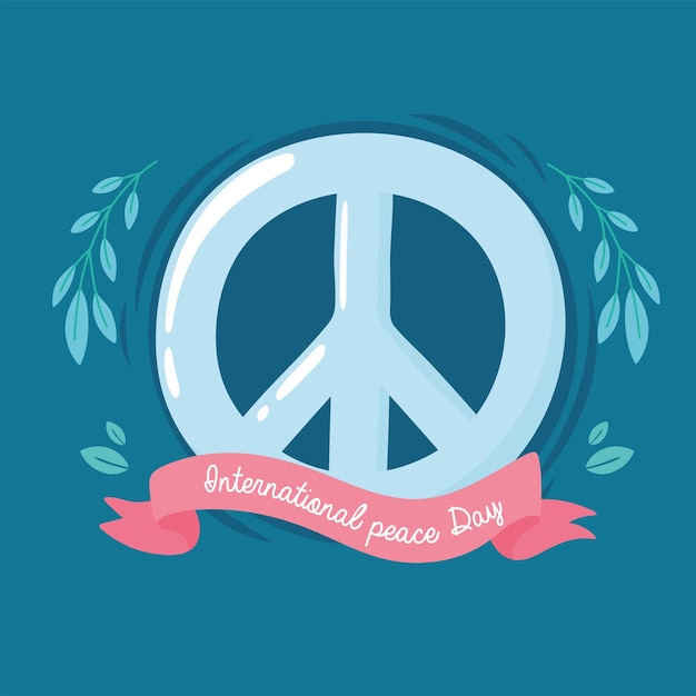 Símbolo del día internacional de la paz