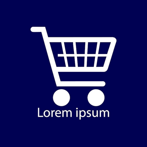 Símbolo de diseño de logotipo de tienda comercial