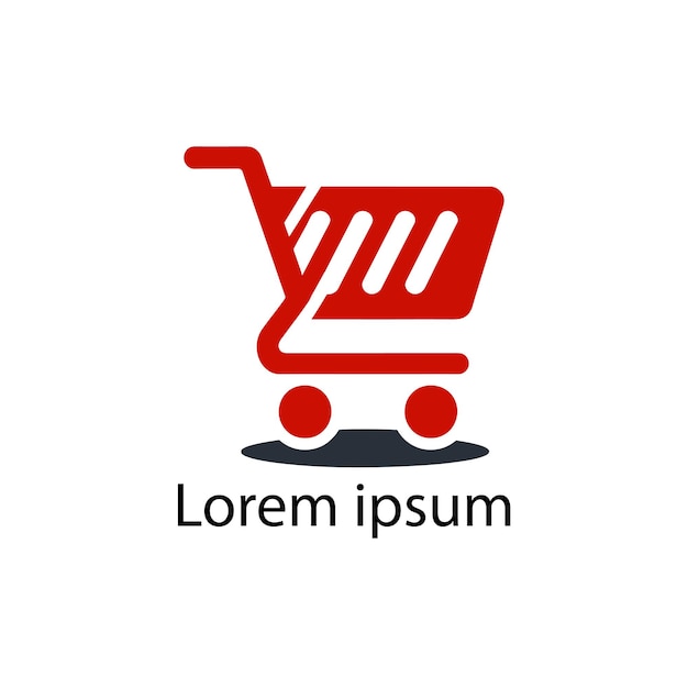 Símbolo de diseño de logotipo de tienda comercial