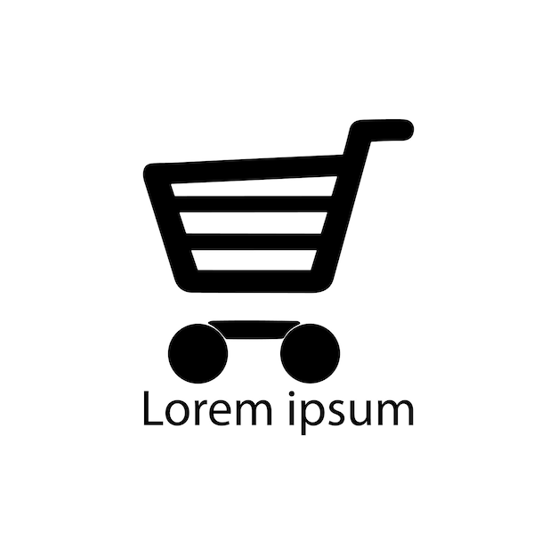 Símbolo de diseño de logotipo de tienda comercial