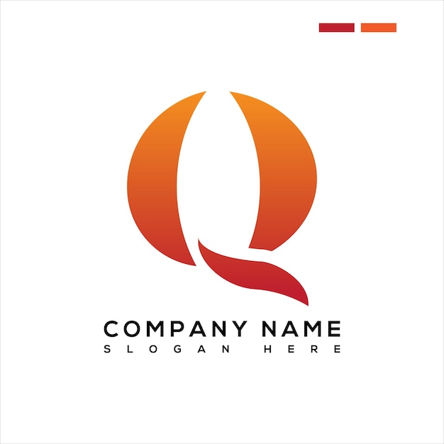 símbolo de diseño de super logo de letra Q.