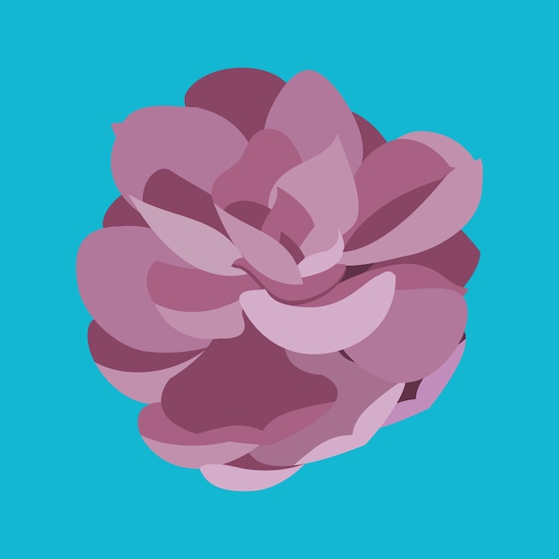 Símbolo de flor colorida