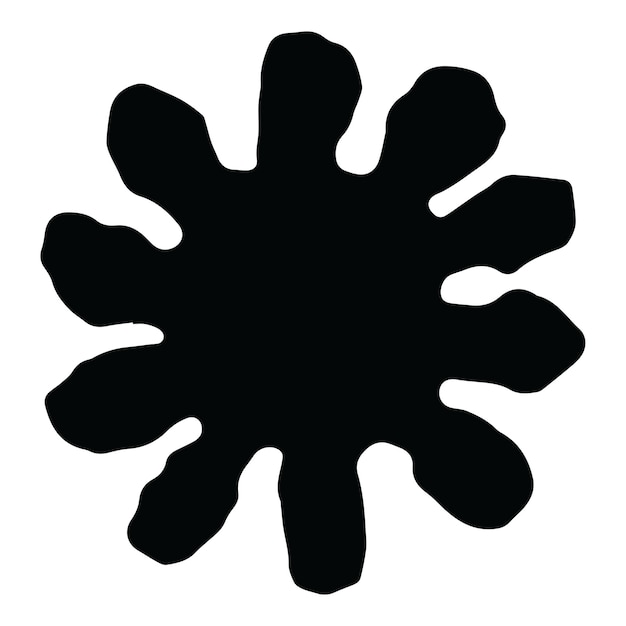Símbolo del folclore africano Ilustración vectorial Diseño tribal en formato EPS de alta calidad