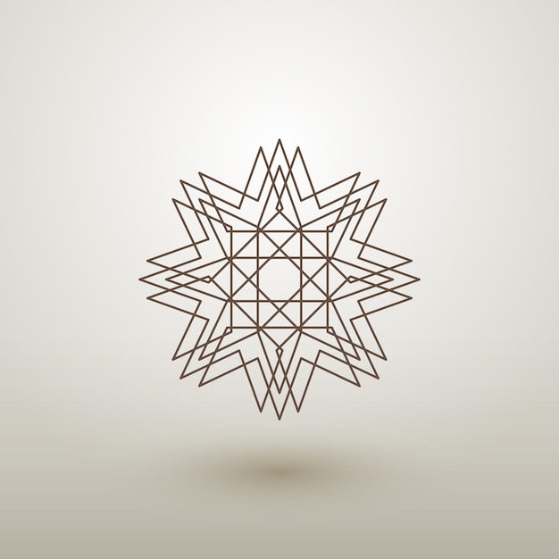 Símbolo geométrico vectorial