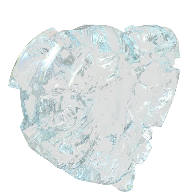 Símbolo hecho en forma de corazón.