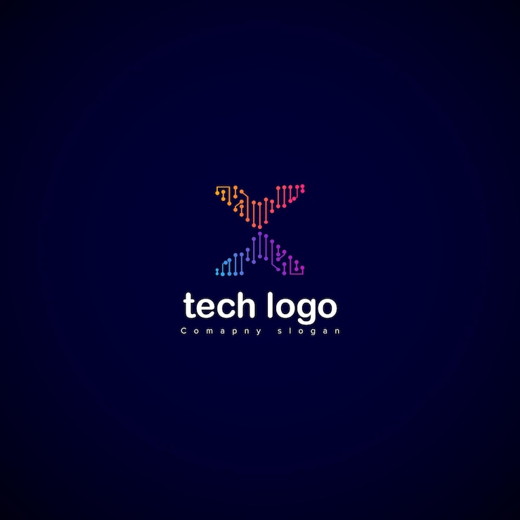 Vector símbolo letra x logotipo forma de flecha geométrica logotipos de negocios y tecnología diseño de logotipo vectorial plano