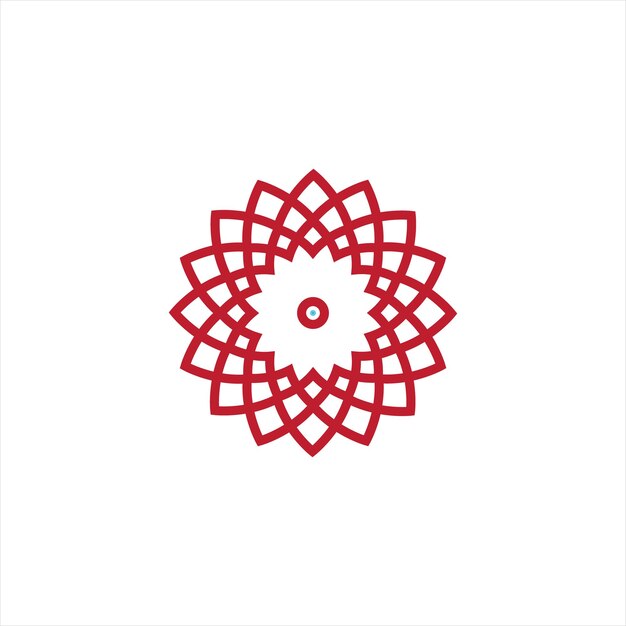 Vector símbolo del logotipo creativo