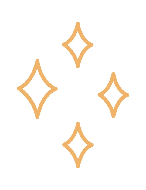 Símbolo mágico para rituales mágicos icono plano